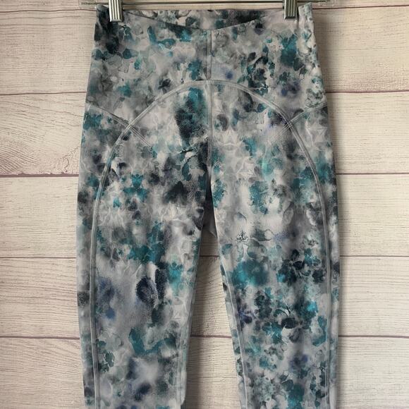 Lululemon Unlimit High Rise Leggings Kaleidofloral Multi Nulu 25" Size 6 - Picture 2 of 15